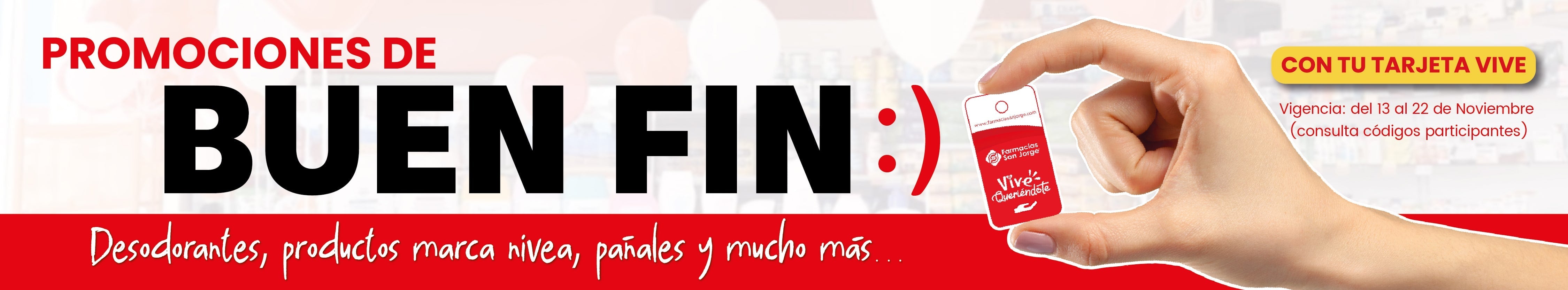 Promociones del Buen Fin 2025 en Farmacias San Jorge