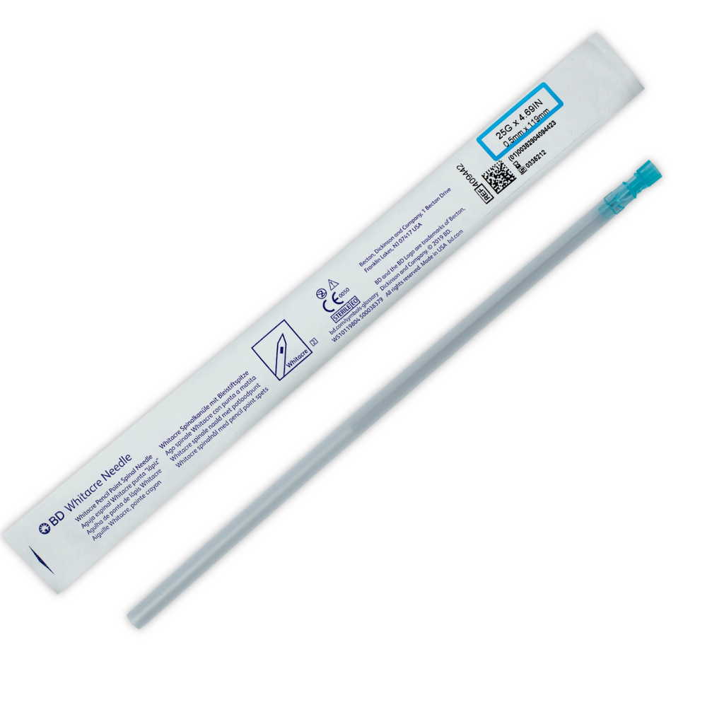 Aguja Whitacre 25 G X 4-11 Larga
