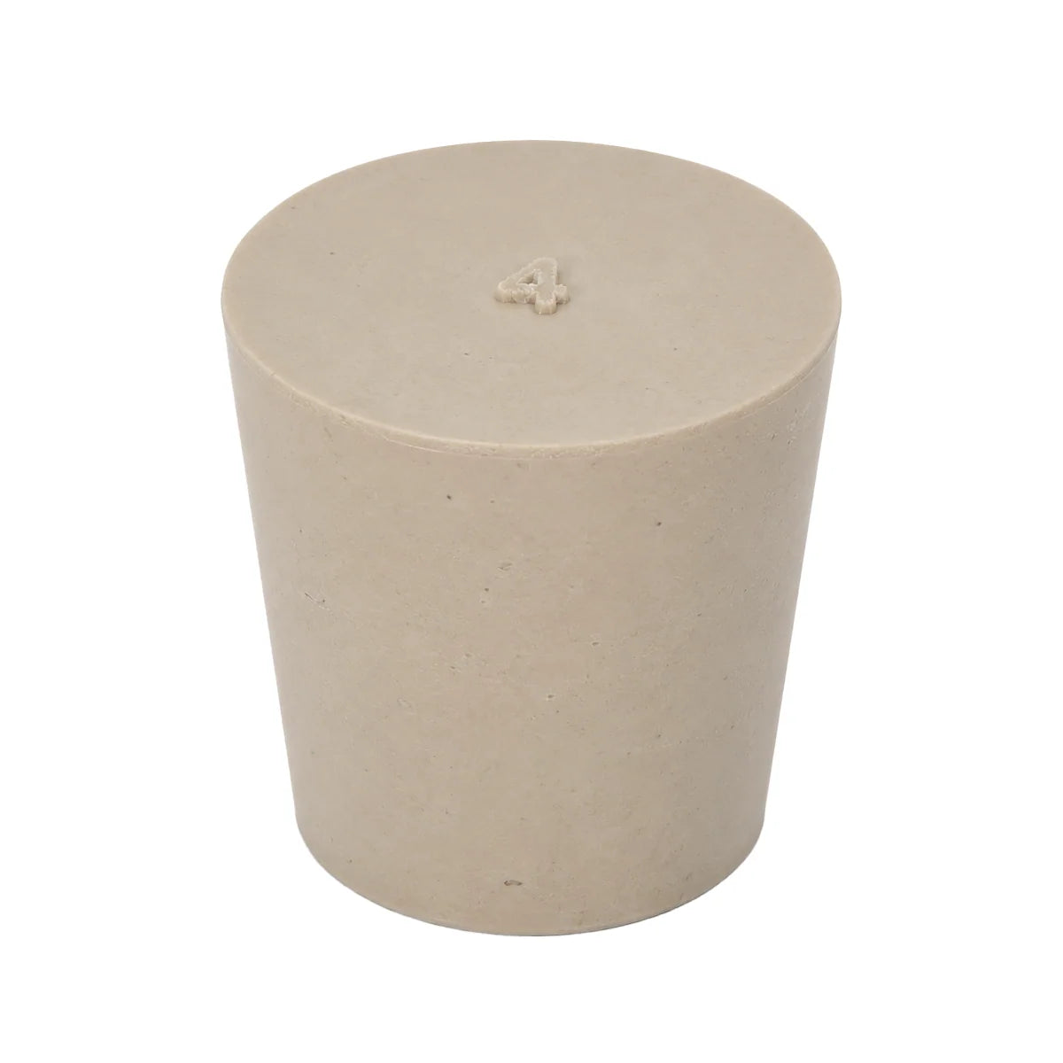 Tapon De Hule Para Tubo De Ensaye Solido Numero