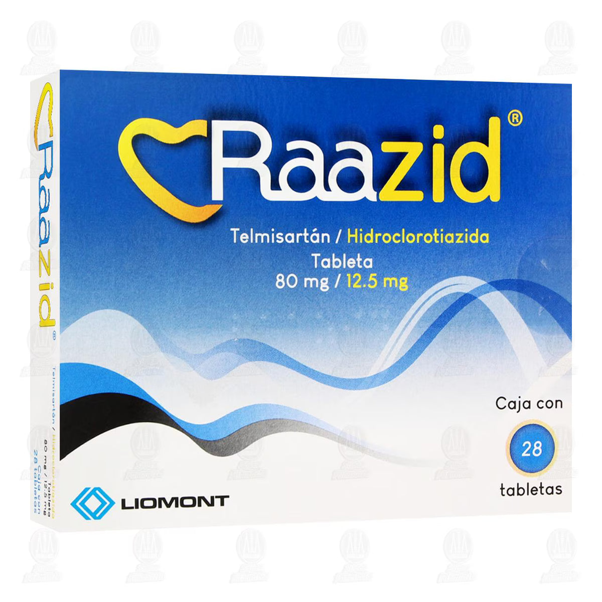 Raazid 80/12.5 Mg Con 28 Tabletas