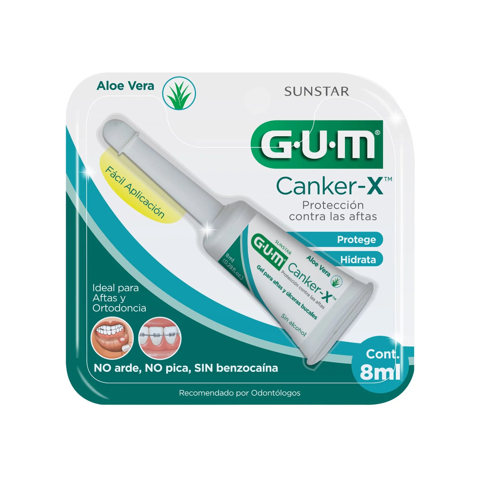 Canker-X Gum Gel Protec Para Aftas Y Ulceras 8 Ml