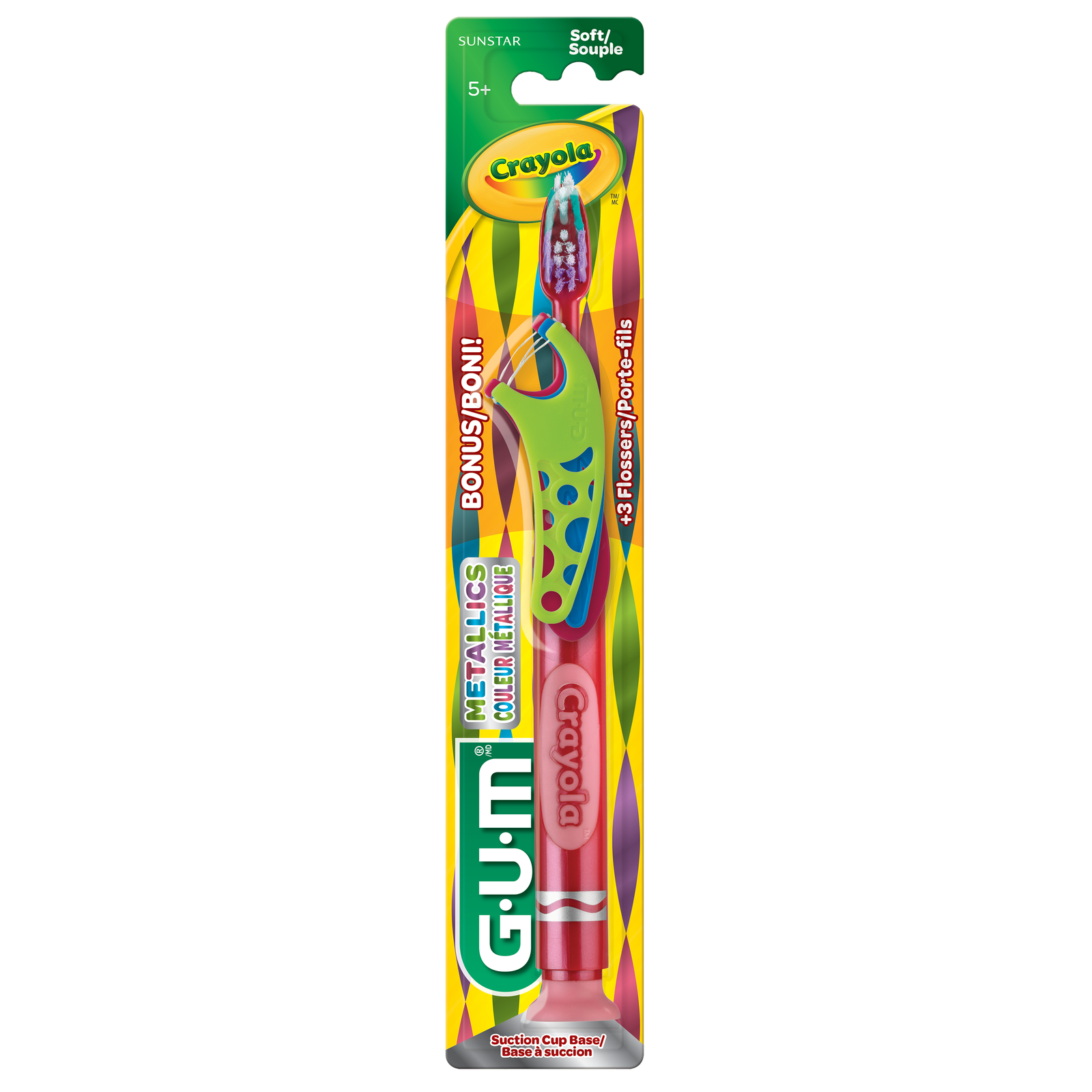 Cepillo Dental Infantil Gum Crayo Marcador Sve