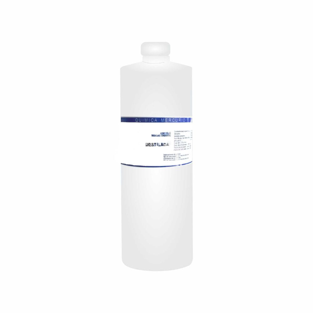 Agua Destilada 1000 Ml Mercurio