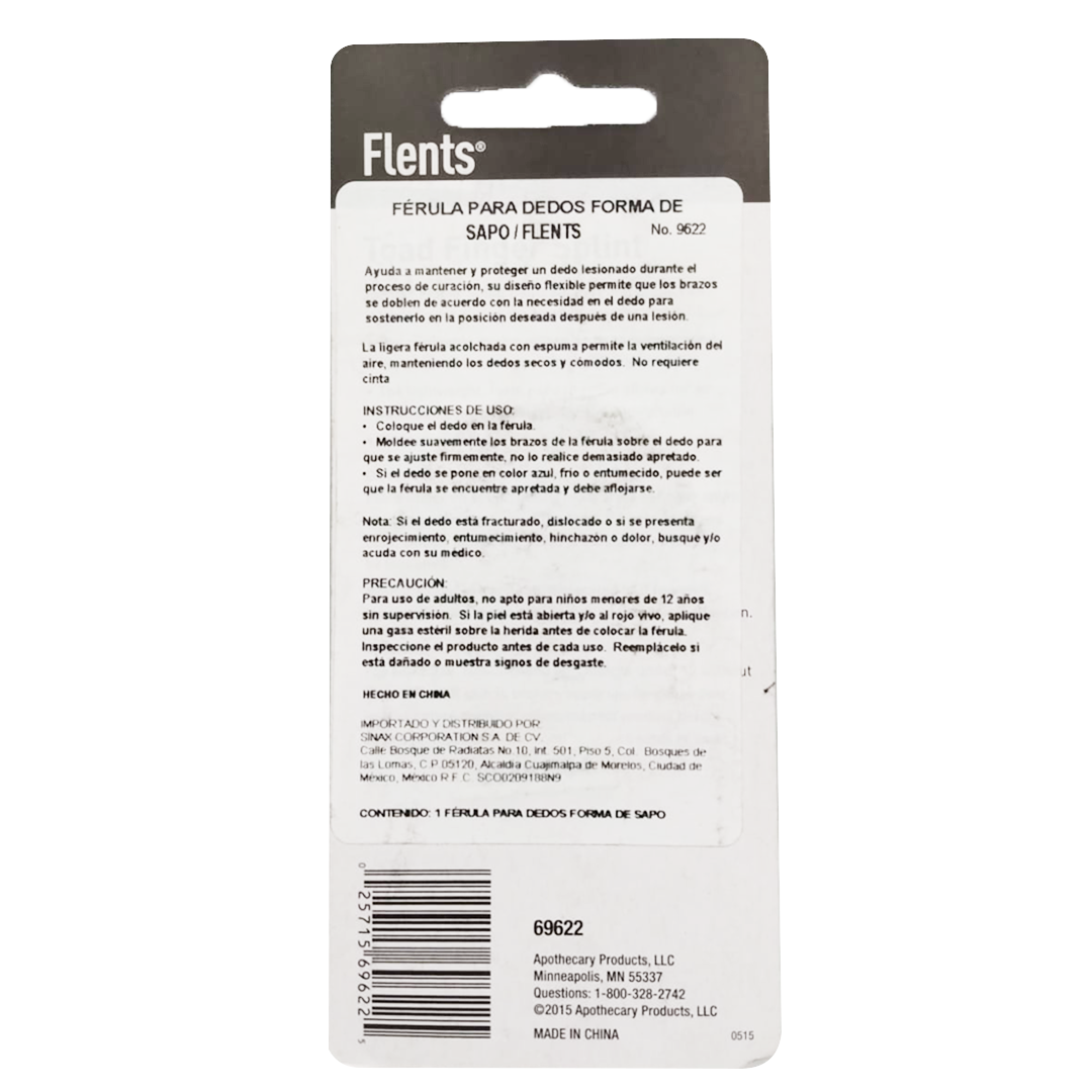 Ferula Flents Forma De Sapo Para Dedos