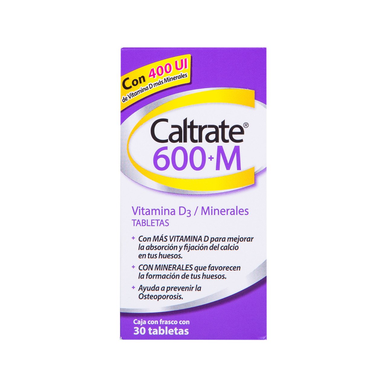 Caltrate-600+M Tabletas 30