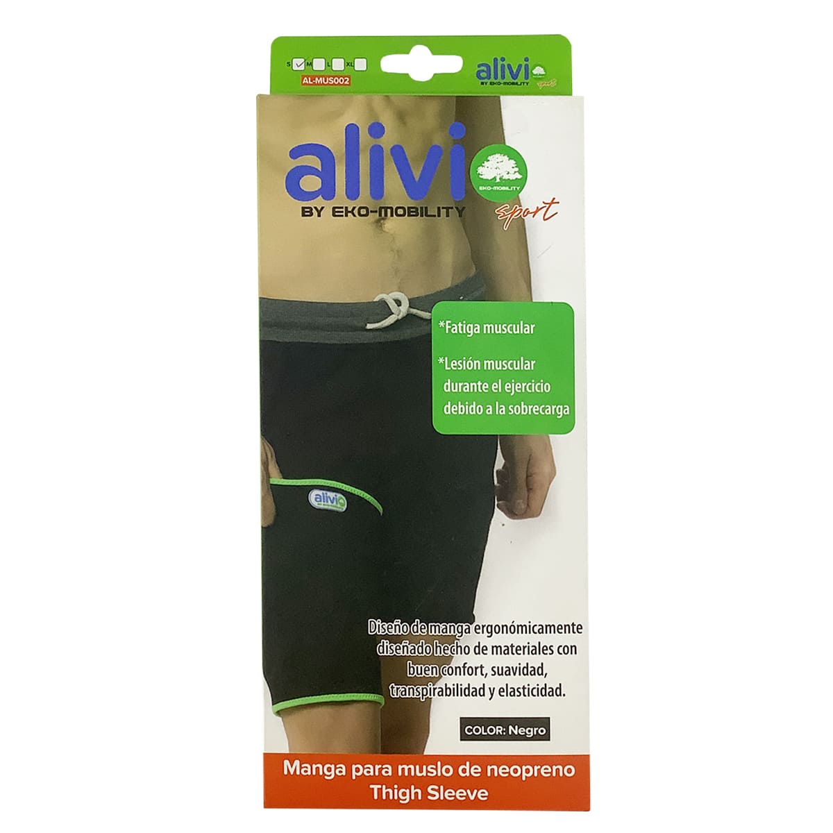 Almus002Ch Manga Chica Para Muslo De Neopreno