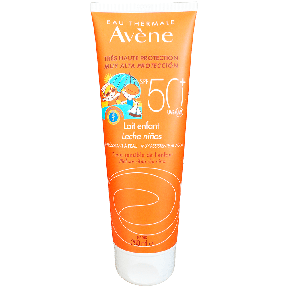 Bloqueador Avene Leche Nios Fps 50 250 Ml