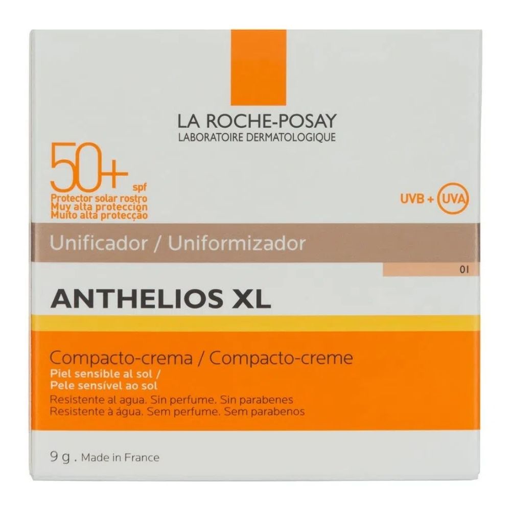 Bloqueador Anthelios Xl Compac Fps 50 Natural T01 9 G