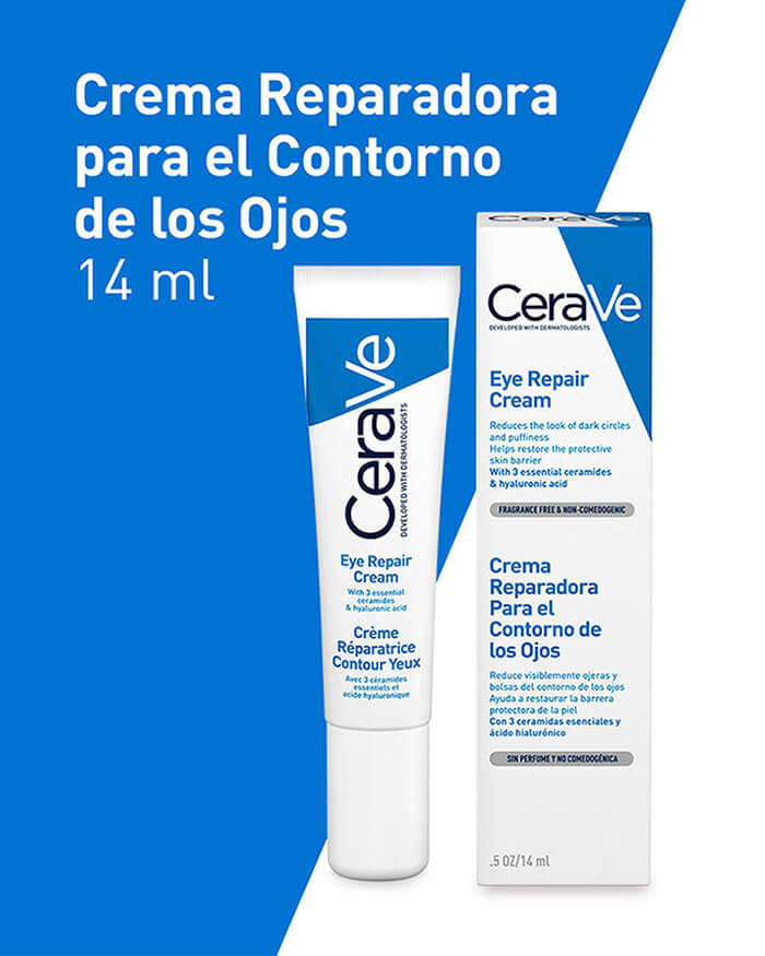 Crema Reparadora Cerave Para Contorno De Ojos 14 Ml