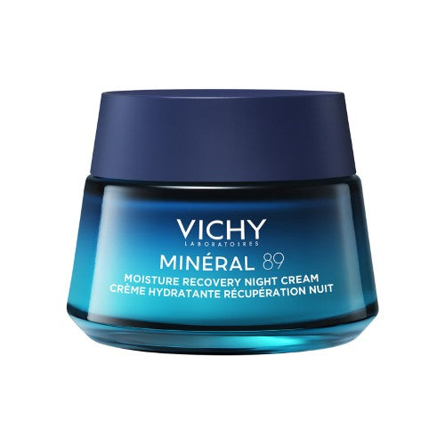 Crema Vichy Mineral 89 Noche Hidratante Recuperadora 50 Ml