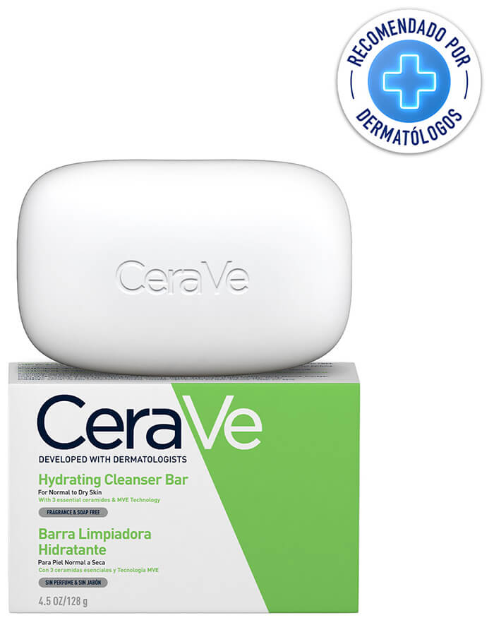 Barra Limpiadora Cerave Hidratante 128 G