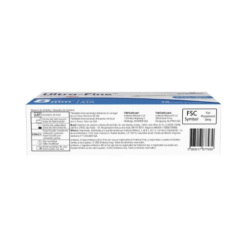 Jeringa Ultra Fine Insulina 5 Ml 31 G X 8 Mm Con 10