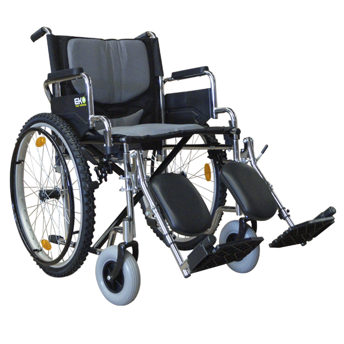 Wxtt20Cruepapd Silla De Ruedas Tt 20 Cromada Abatible Elevapierna Aluminio Neumatico 8X2