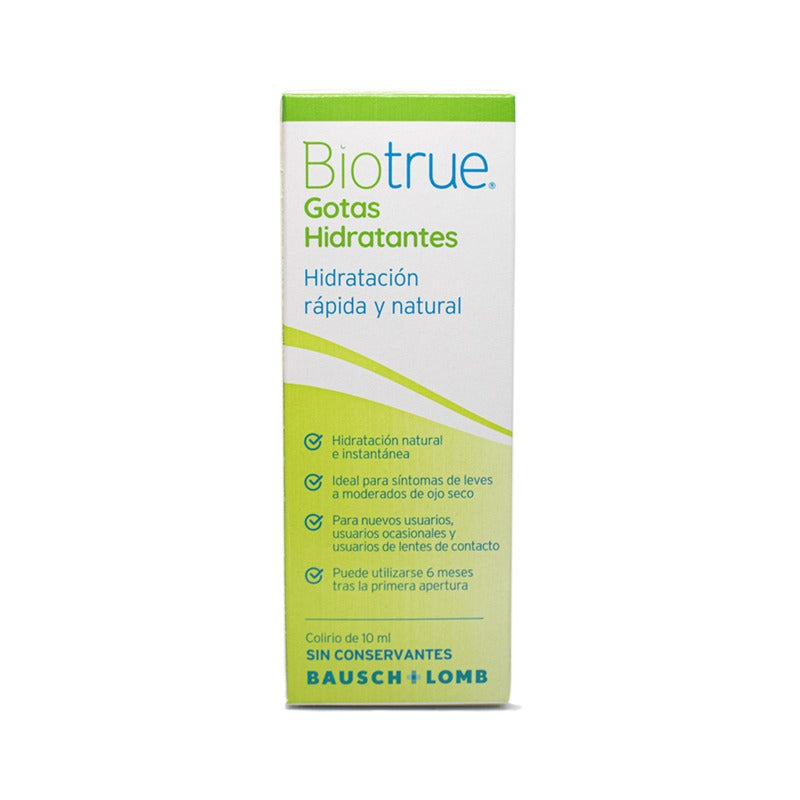 Biotrue Gotas Hidratantes 10 Ml