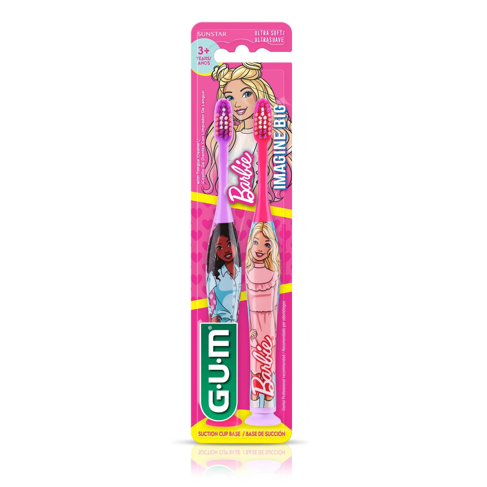 Cepillo Dental Gum Barbie Con 2