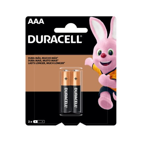 Pila Duracell Aaa Con 2