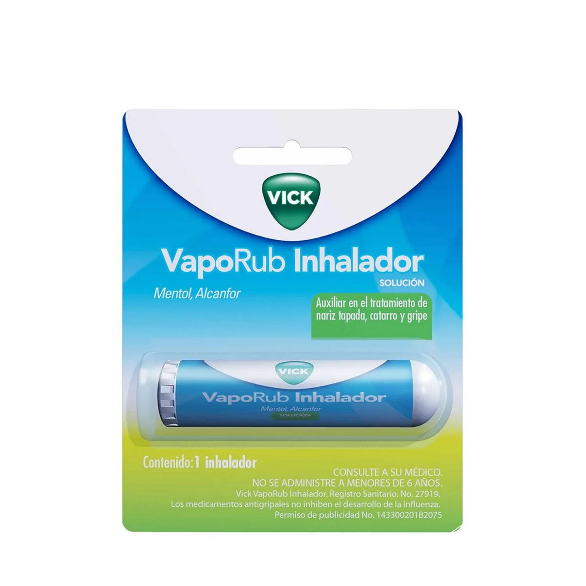 Vaporub Inhalador 1 Pza
