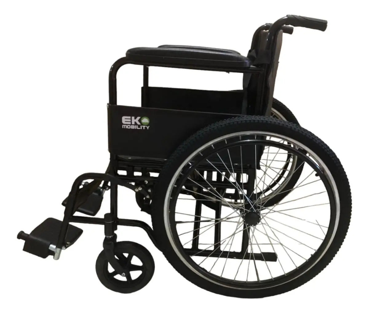 Wxc20Neffcp Silla De Ruedas 20 Negra Fija/Fija Acero Neumatica