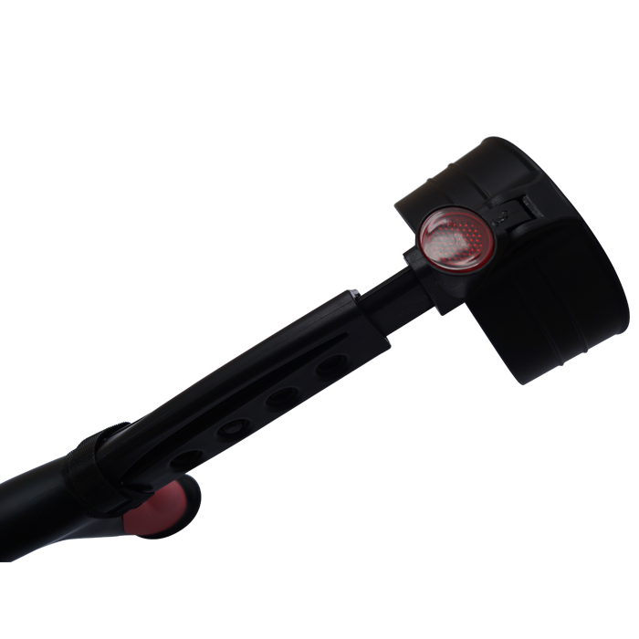 Eb900101J Baston Canadiense Negro Plegable Altura Ajustable Ekomobility