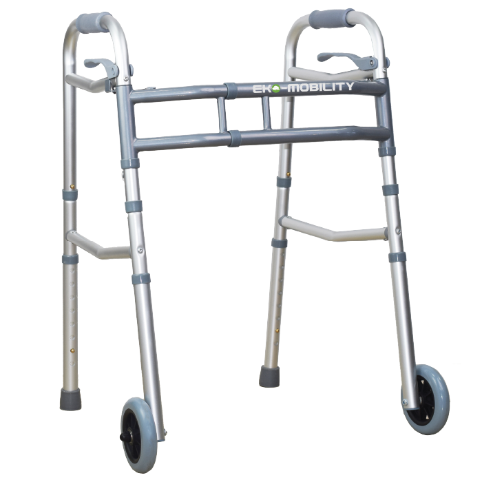 Ea100501J Andadera Aluminio Ancho Y Altura Ajustable