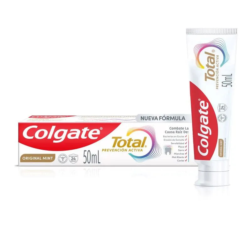 Crema Dental Colgate Total 12 Cleanmin 50 Ml