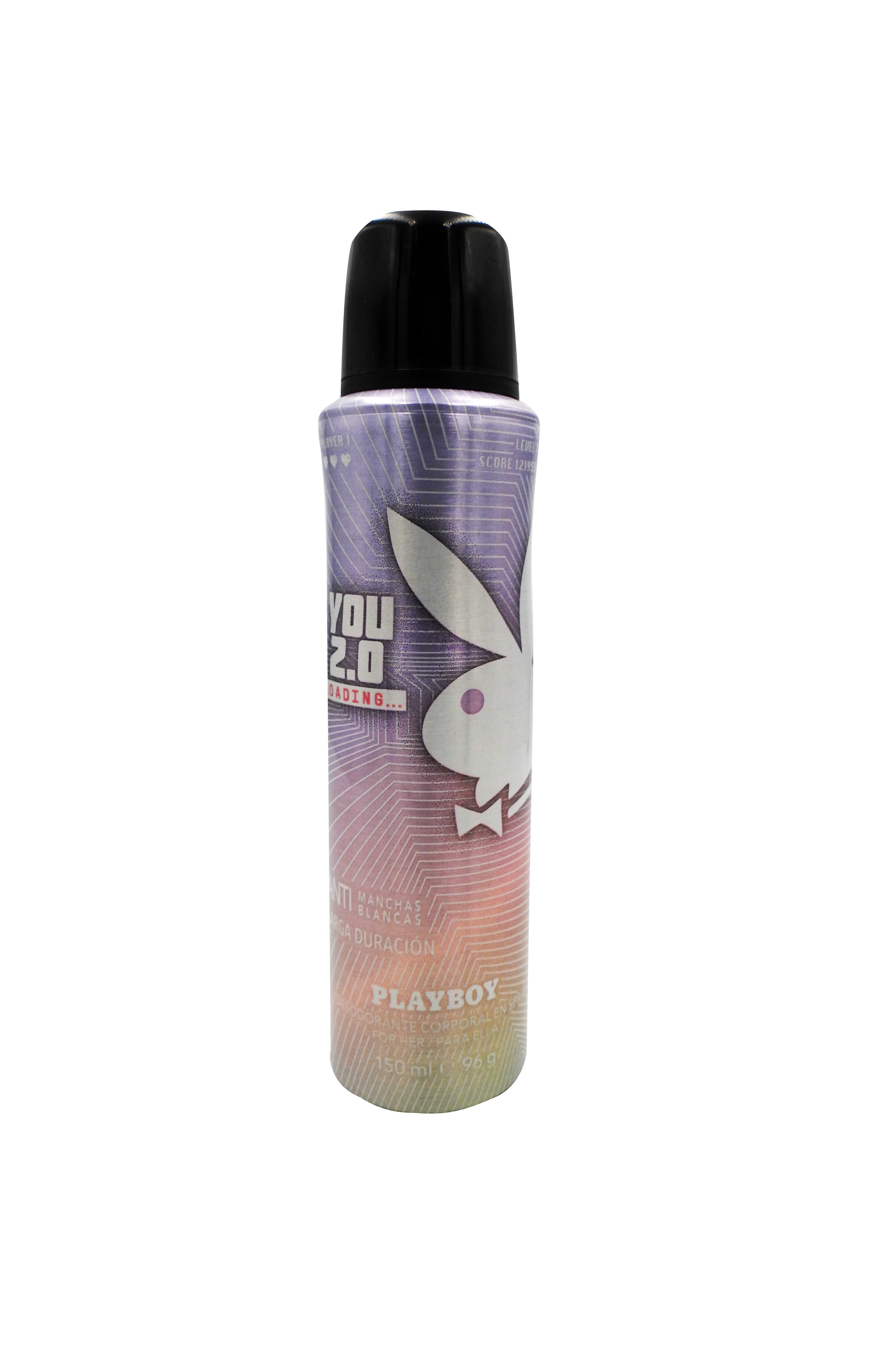 Desodorante Playboy Wom You 2.0 Spray 150 Ml