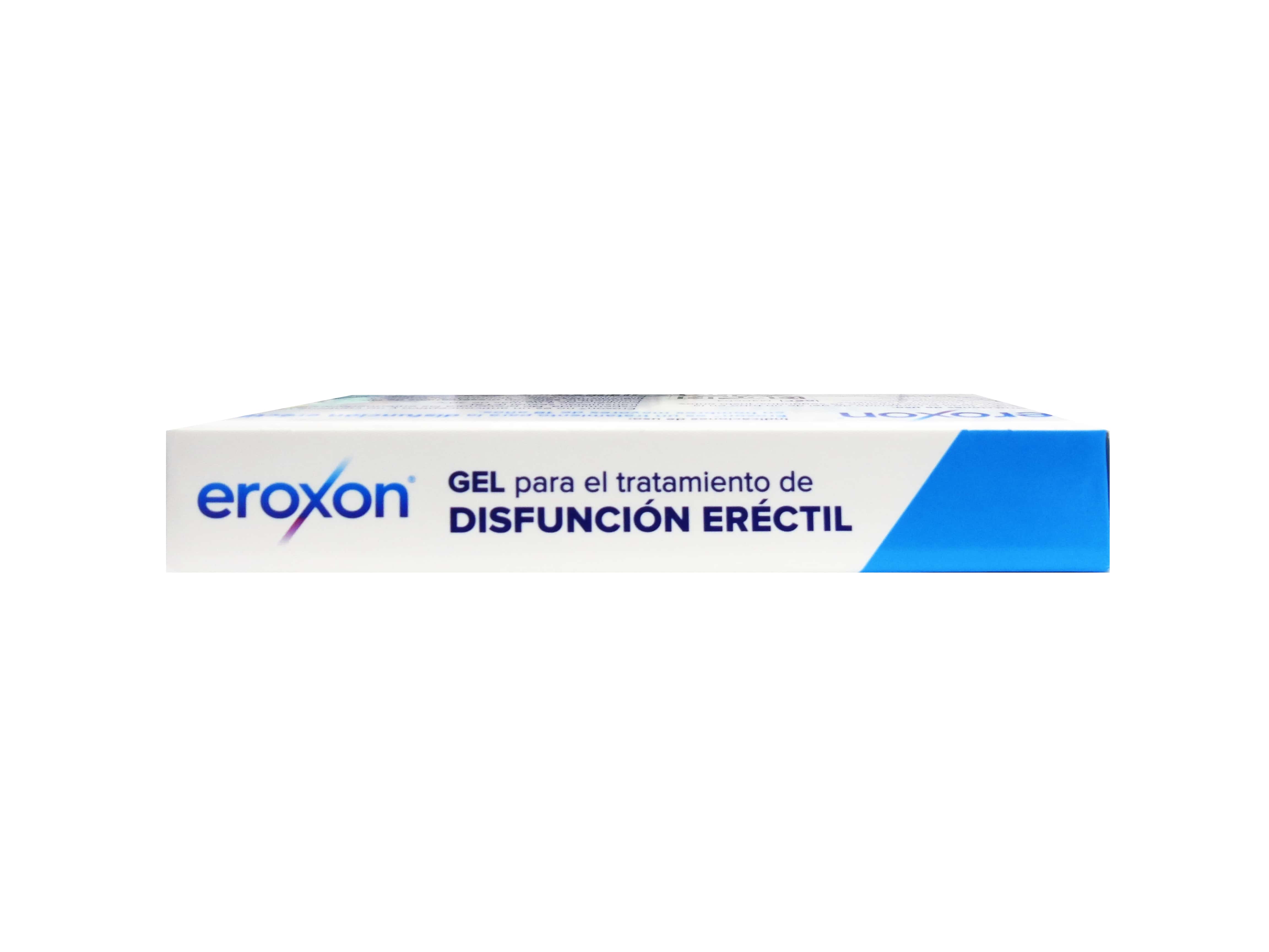 Eroxon 300 Mg Gel Disfuncion Erectil Con 4 Tubos