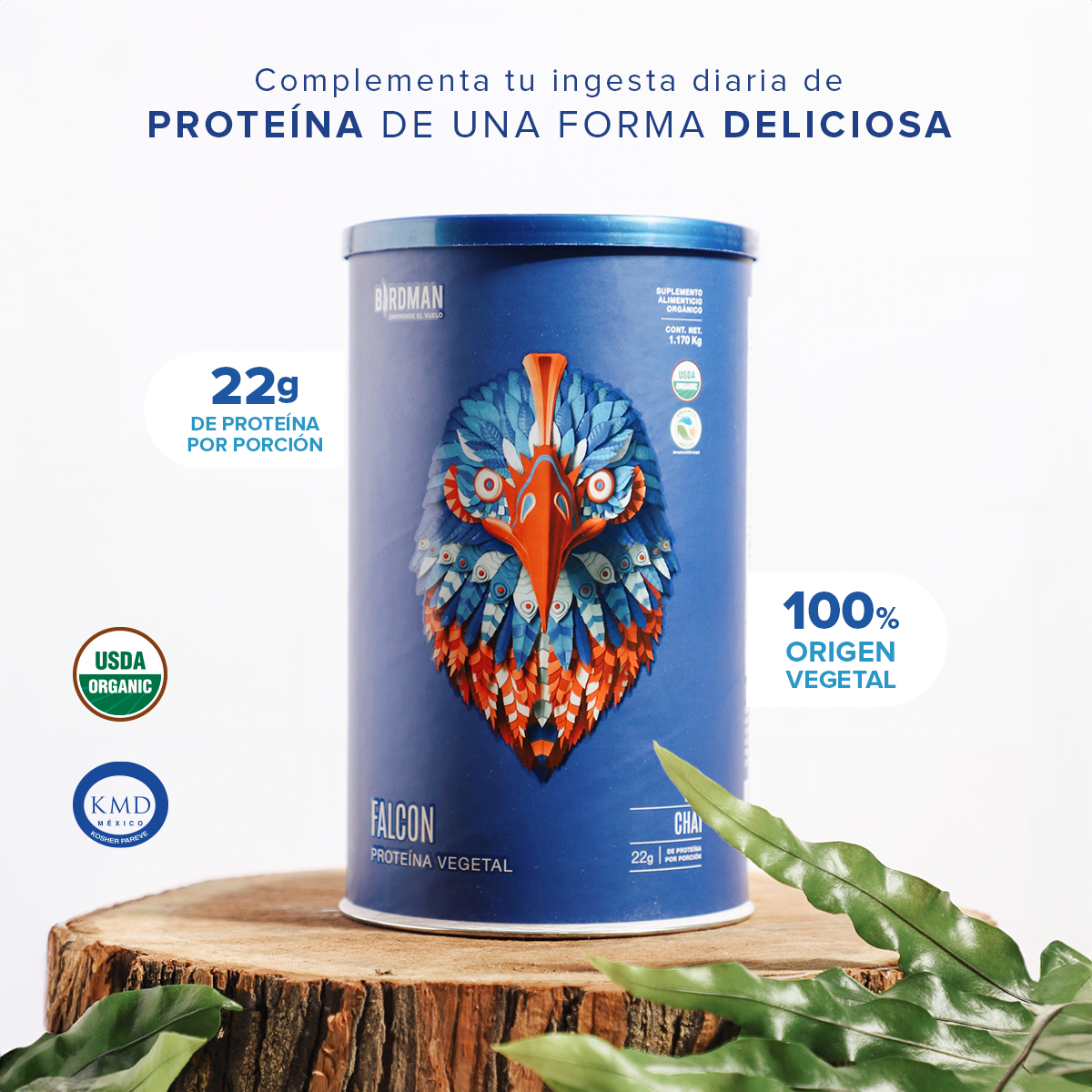 Falcon Proteina Chai 510 G Birdman