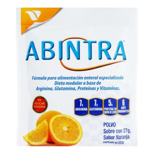 Abintra Suplemento Alimenticio Naranja Sobre 27 G
