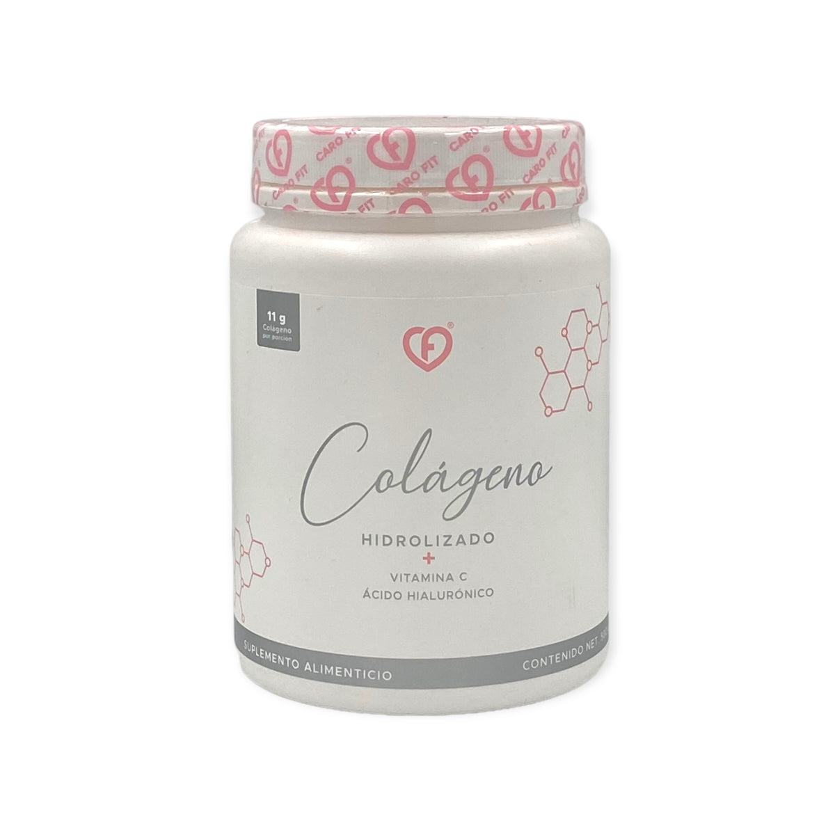 Colageno Hidrolizado+Vitamina C+Acido Hialuronico Polvo 500 G