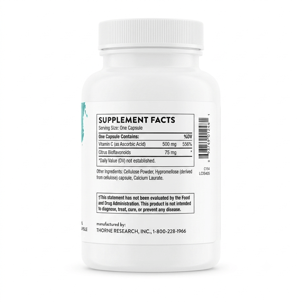Thorne Vitamina C Con Flavonoides 90 Capsulas