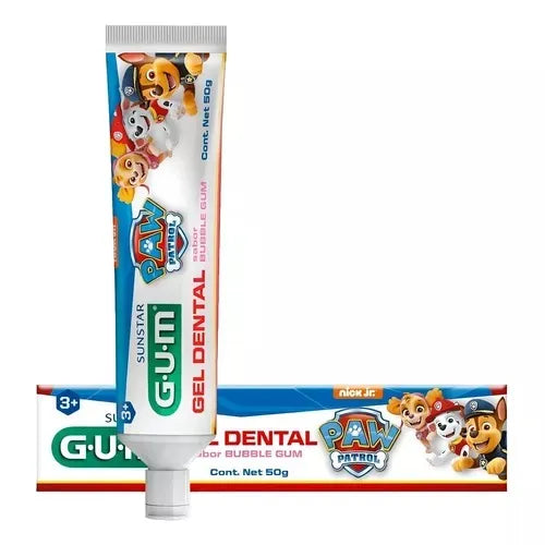 Gel Dental Gum Paw Patrow Bubble 50 G