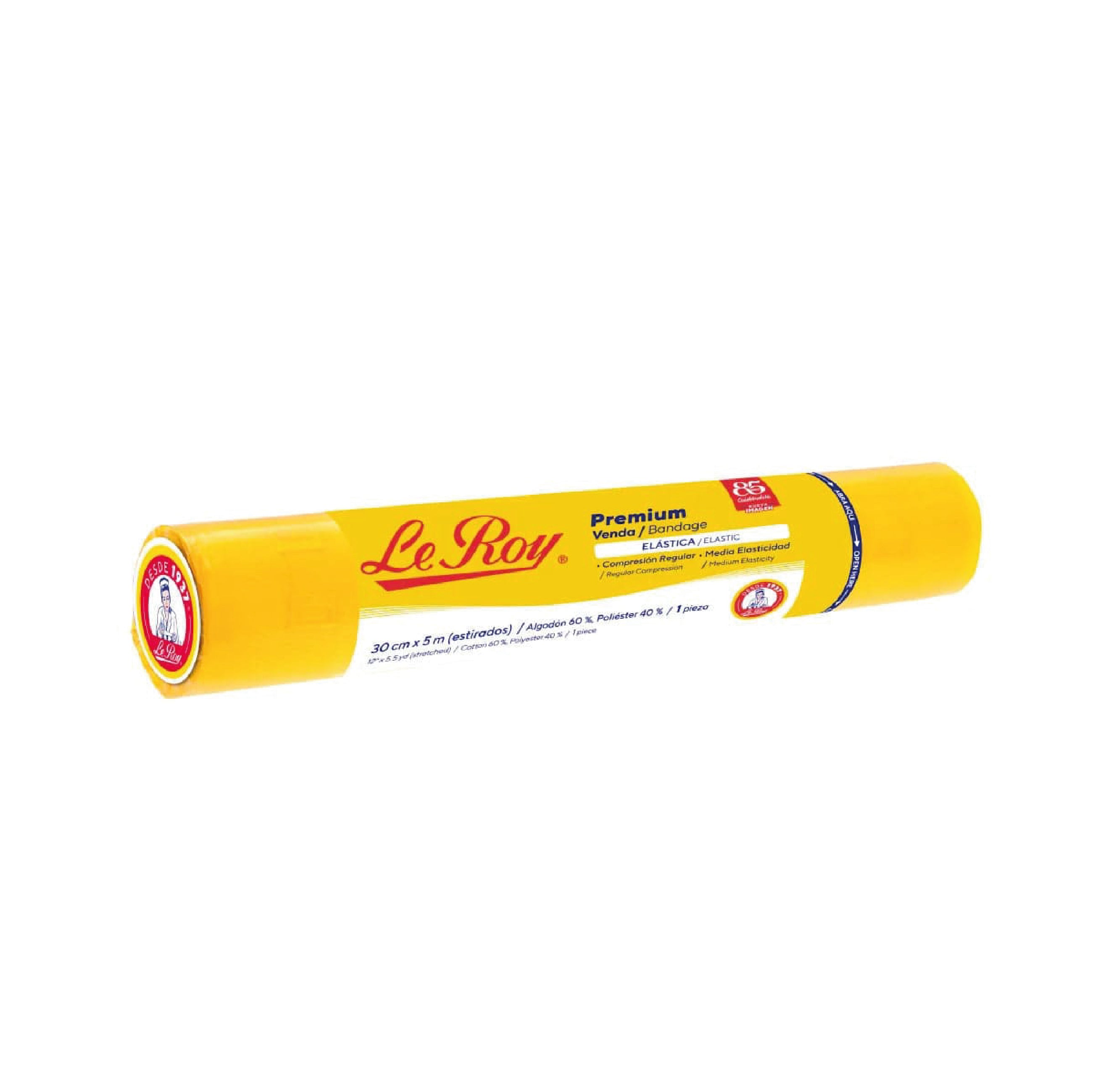 Venda Elastica Le Roy 30 Cm X 5 Metros