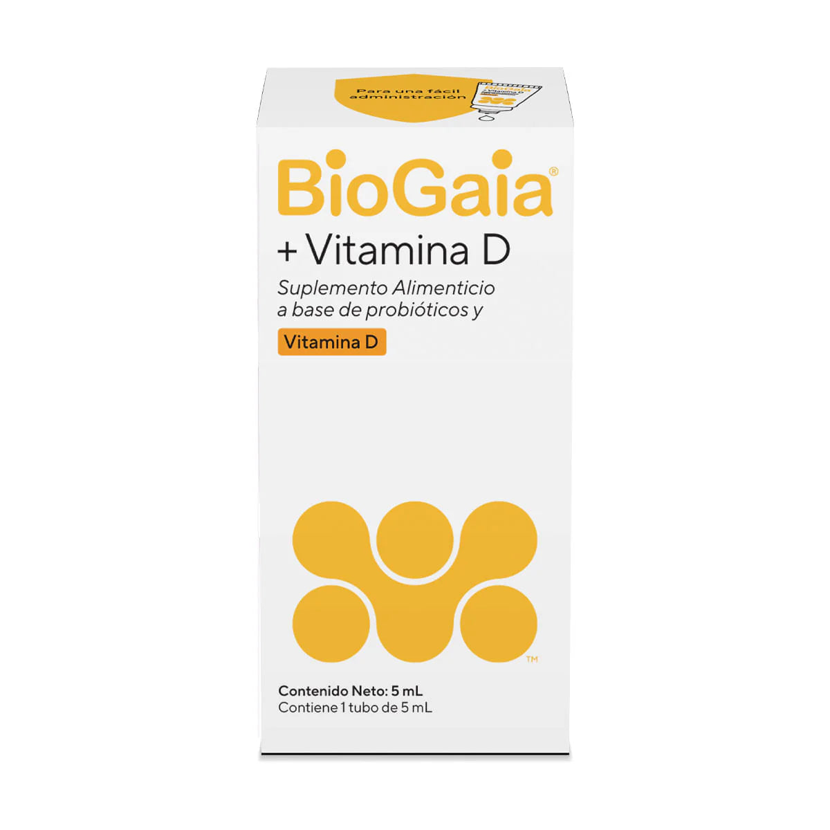 Biogaia +Vitamina D Suplemento Alimenticio Tubo 5 Ml