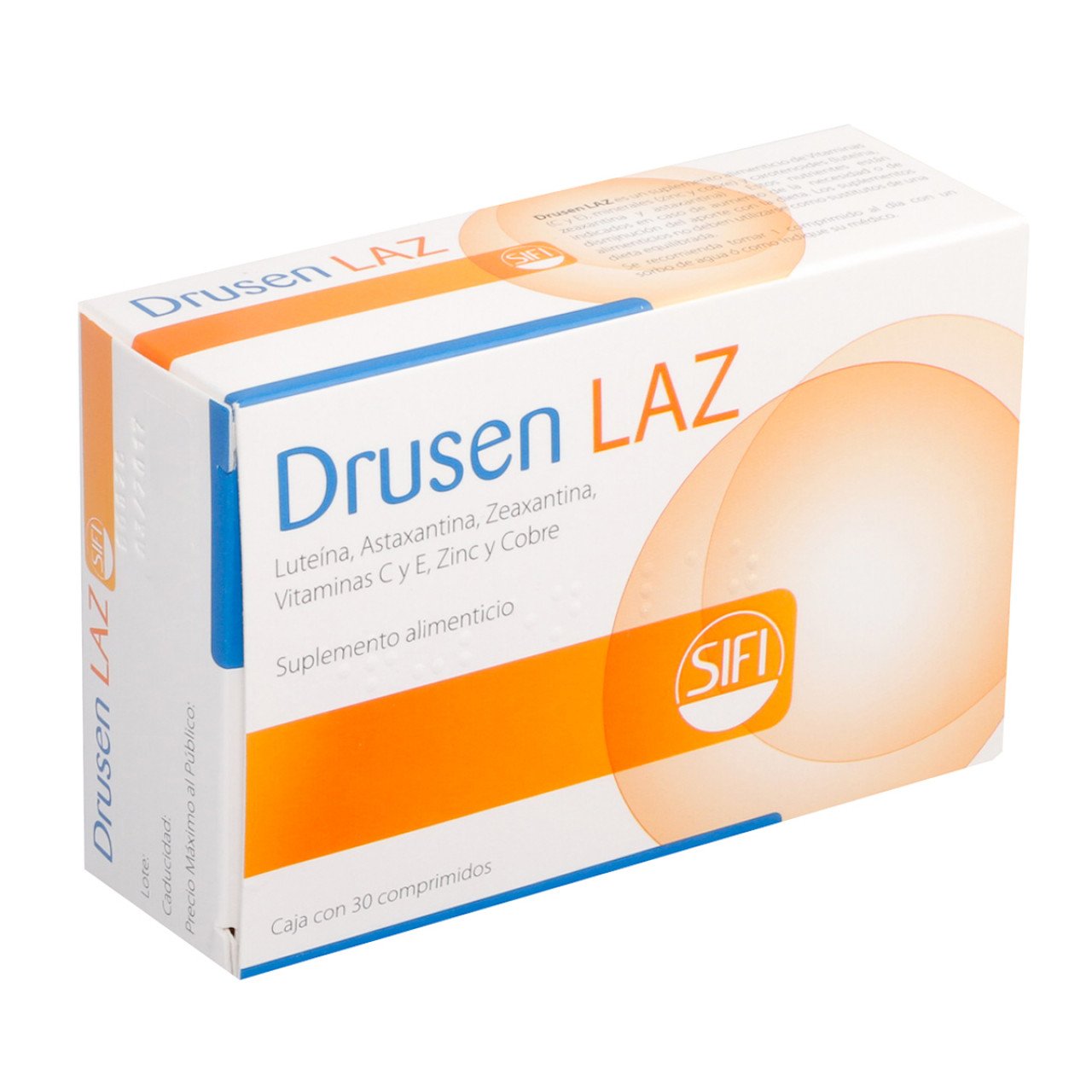 Drusen Laz Suplemento Alimenticio Con 30 Comprimidos