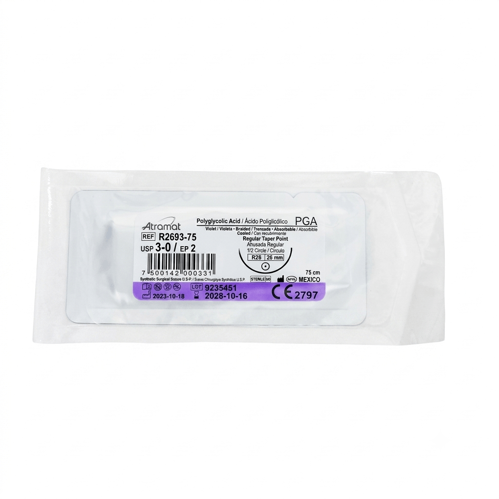 Vicryl 3-0 26 Mm 75 Cm Pieza