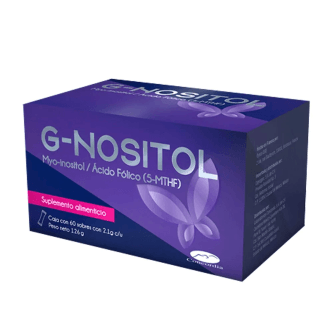 G-Nositol Suplemento Alimenticio Con 60 Sobres De 2.1 G C/U