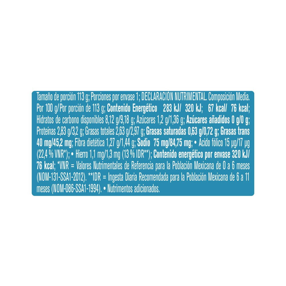 Gerber Segunda Etapa Verduras Con Pollo Y Arroz 113 G