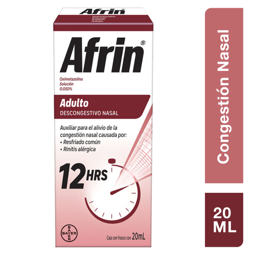 Afrin Adulto 20 Ml + Desenfriol D Con 6 Tabletas