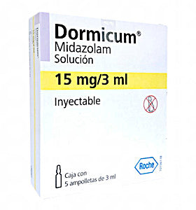 Dormicum 15Mg Ampolletas 5X3 Ml