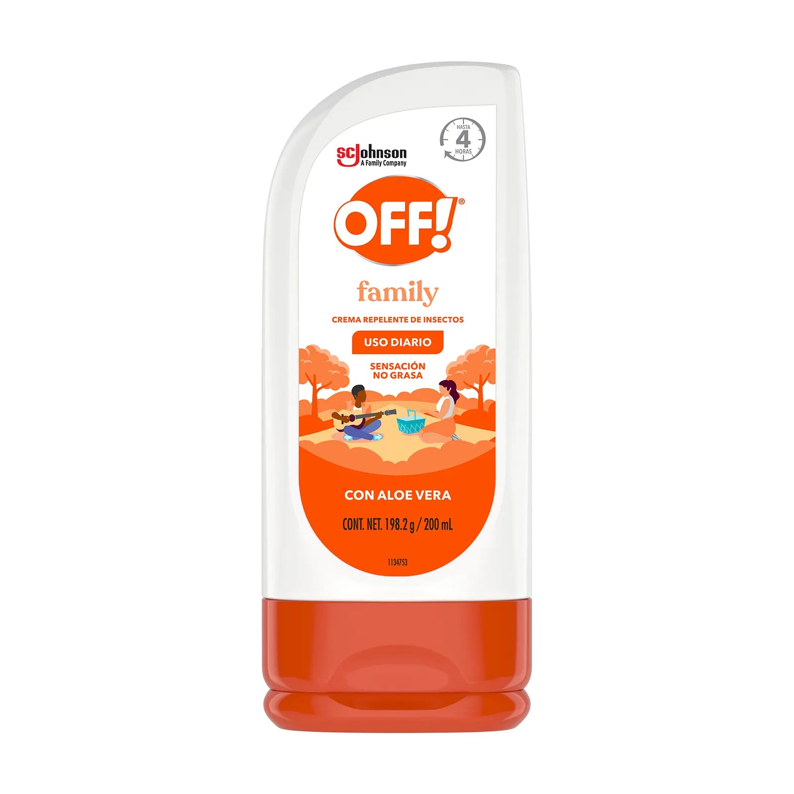 Repelente Off No Graso Crema 200G