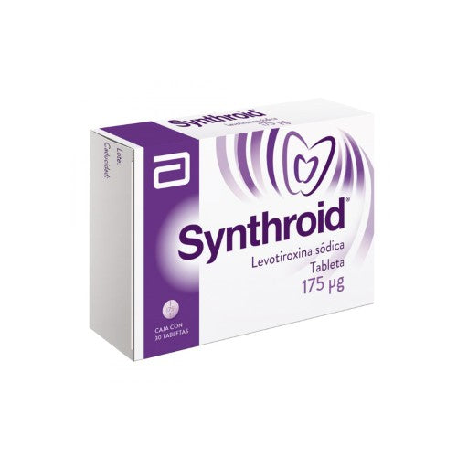Synthroid 175 Mcg Con 30 Tabletas