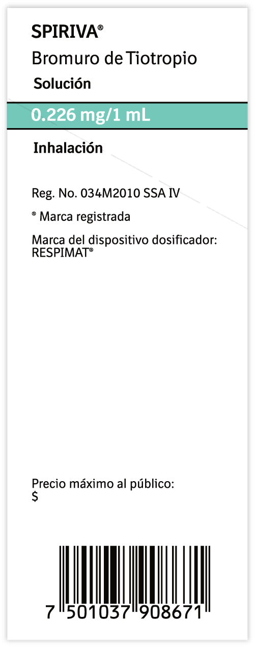Spiriva Respimat Solucion 0.226 Mg 1 Ml