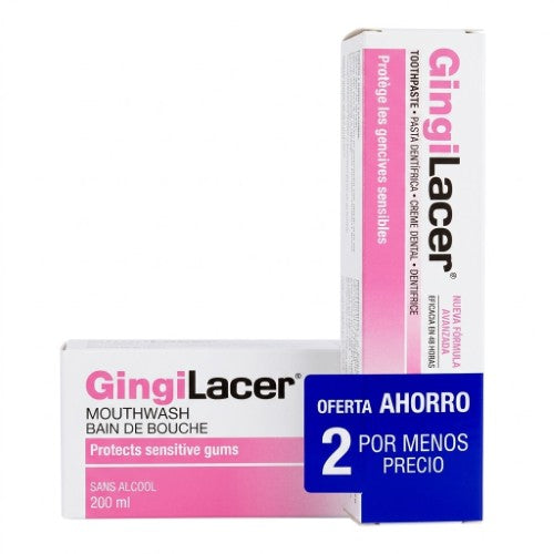 Crema Dental Gingilacer + Enjuague Bucal Gingilacer (Periodentyl) Oferta