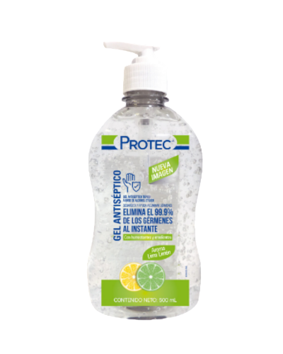 Gel Antiseptico Protec Lima-Limon 500 Ml