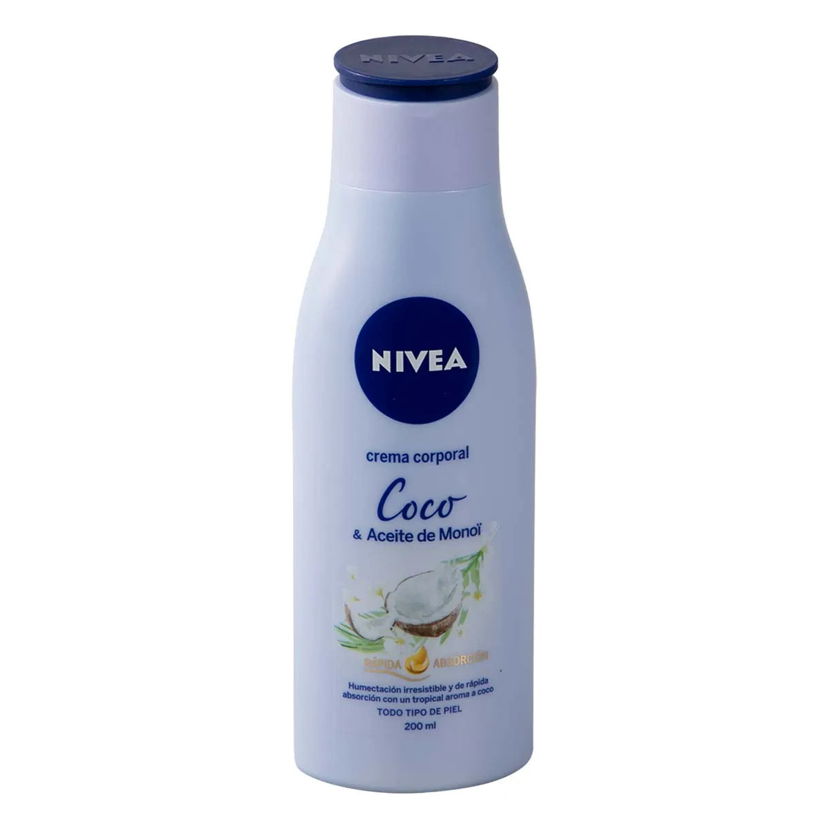 Crema Corporal Humectante NIVEA Senses Coco y Aceite de Monoi todo tipo de piel 220 ml