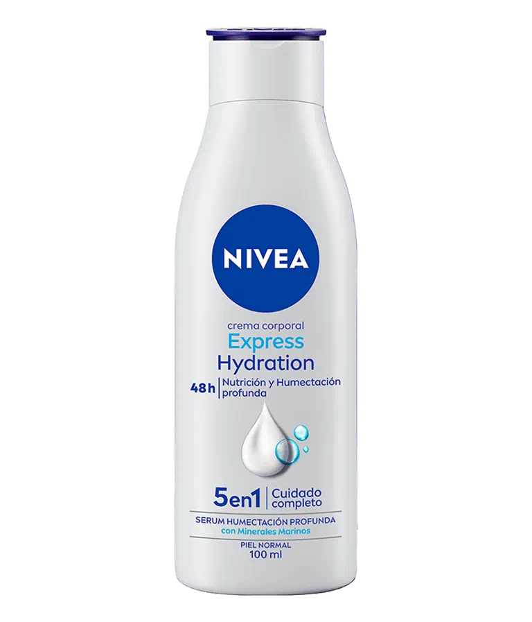 Crema Corporal Nivea Exp Hydration Piel Normal 100 Ml