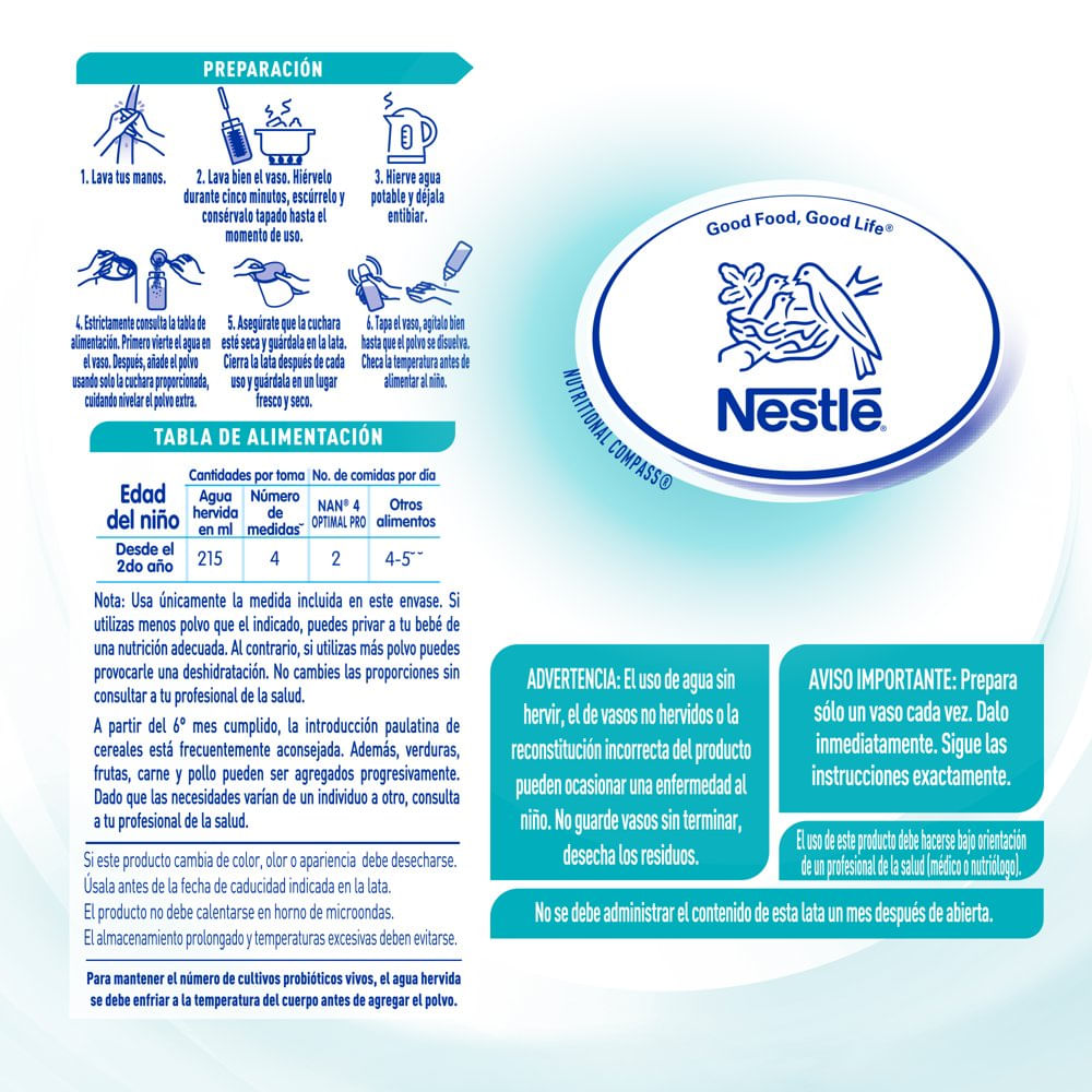 Nan 4 Optipro 1.2 Kg