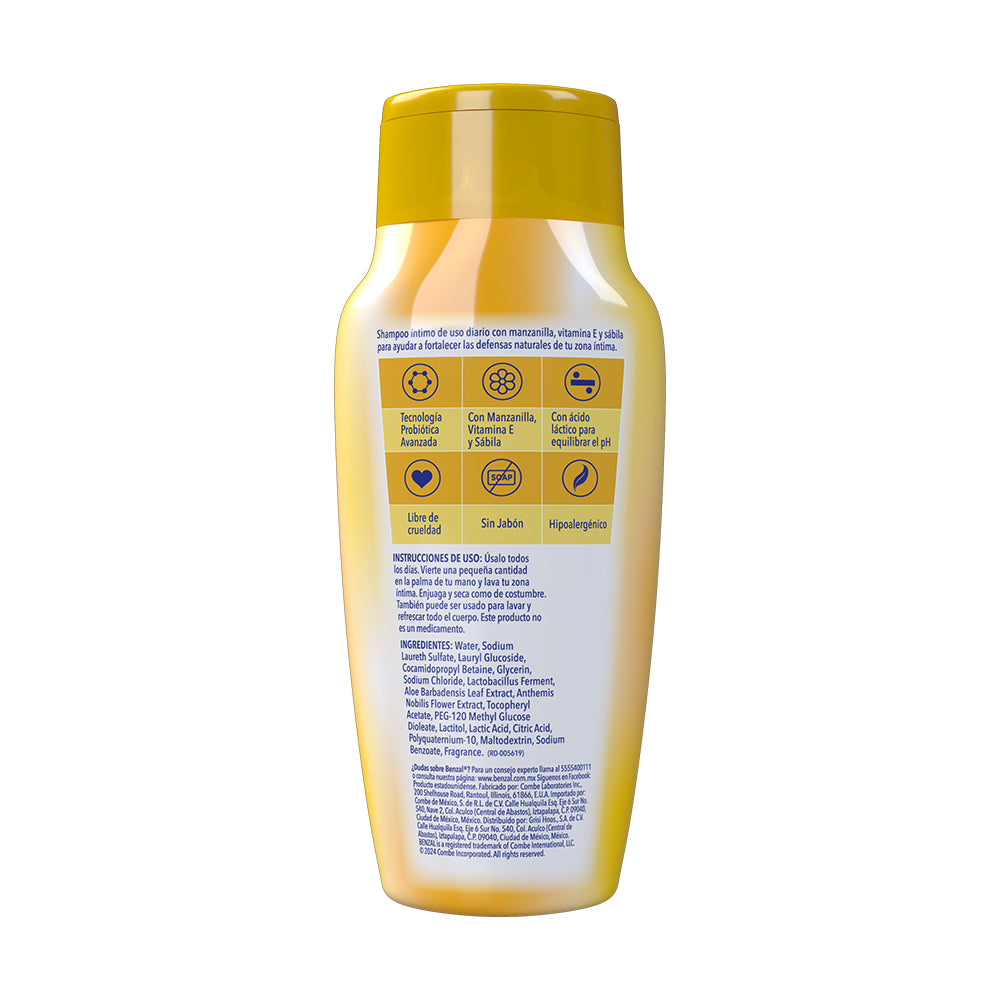 Benzal Wash Uso Diario Manzanilla 240 Ml