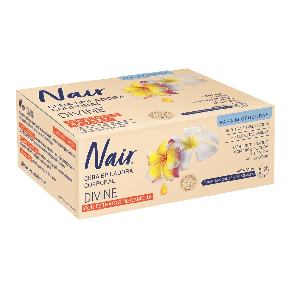 Depilador Nair Cera Cal-Divine 100 G